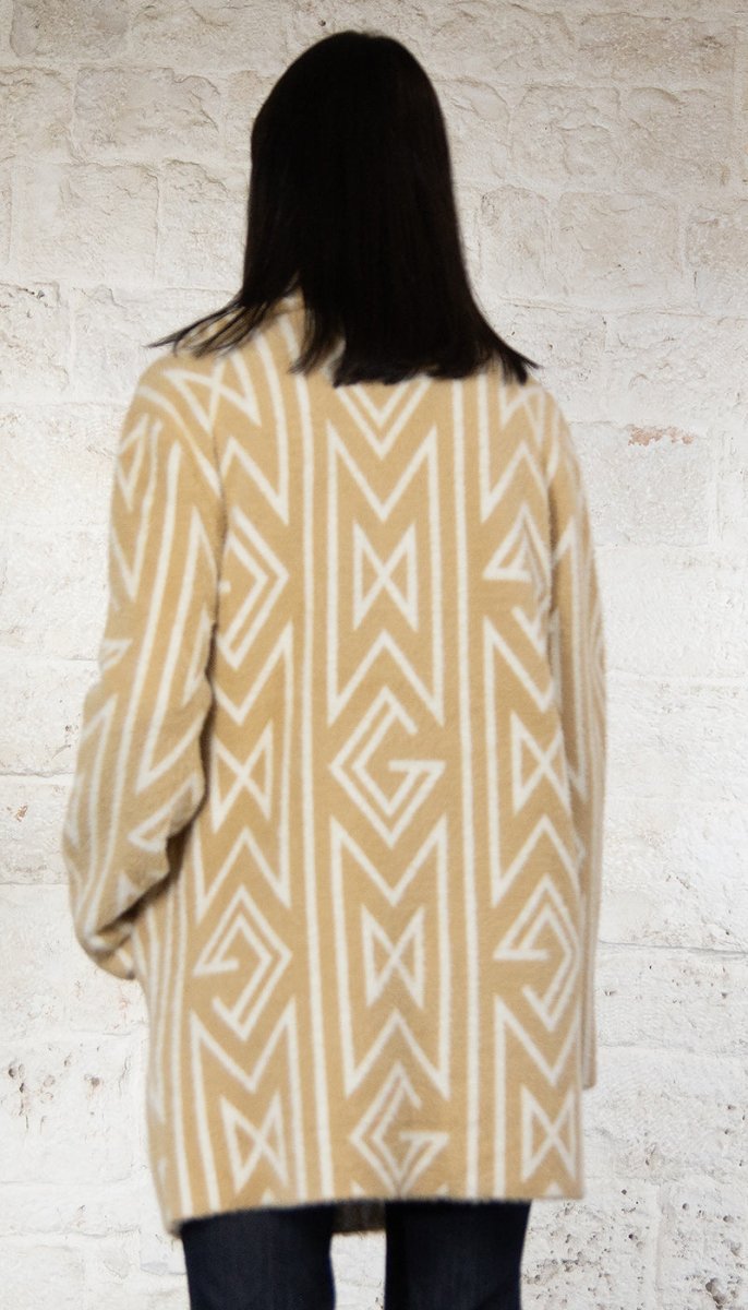 Gaudi Cappotto doppiopetto jacquard Capispalla Donna - Boutique Luisa Trendy
