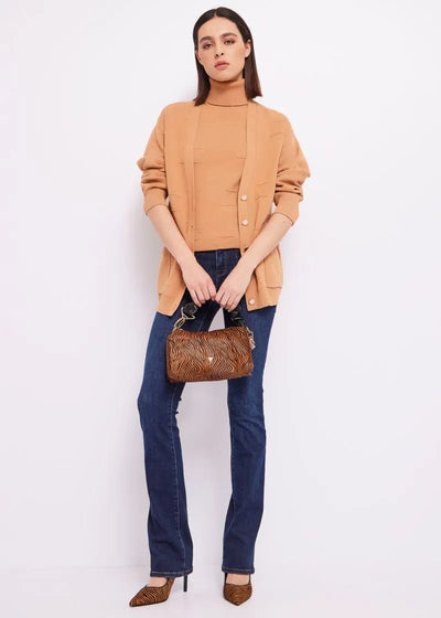 Gaudì Donna Cardigan jacquard in viscosa Maglie e cardigan Donna - Boutique Luisa Trendy
