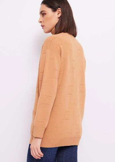 Gaudì Donna Cardigan jacquard in viscosa Maglie e cardigan Donna - Boutique Luisa Trendy