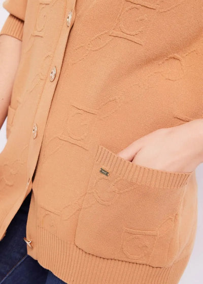 Gaudì Donna Cardigan jacquard in viscosa Maglie e cardigan Donna - Boutique Luisa Trendy