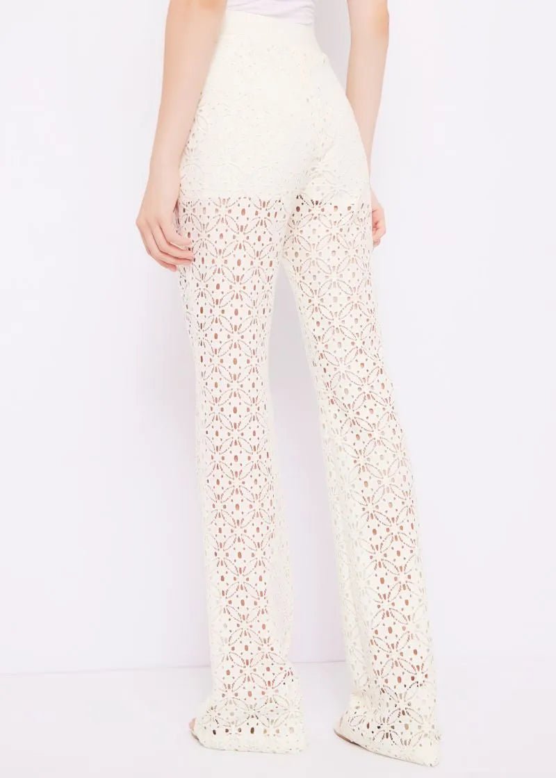 Gaudi Donna Pantaloni in pizzo Pantalone Donna - Boutique Luisa Trendy