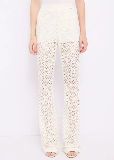 Gaudi Donna Pantaloni in pizzo Pantalone Donna - Boutique Luisa Trendy