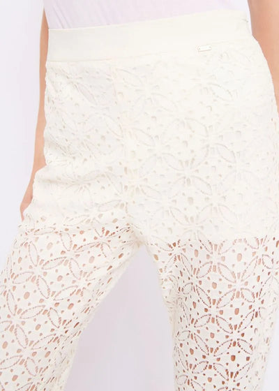 Gaudi Donna Pantaloni in pizzo Pantalone Donna - Boutique Luisa Trendy