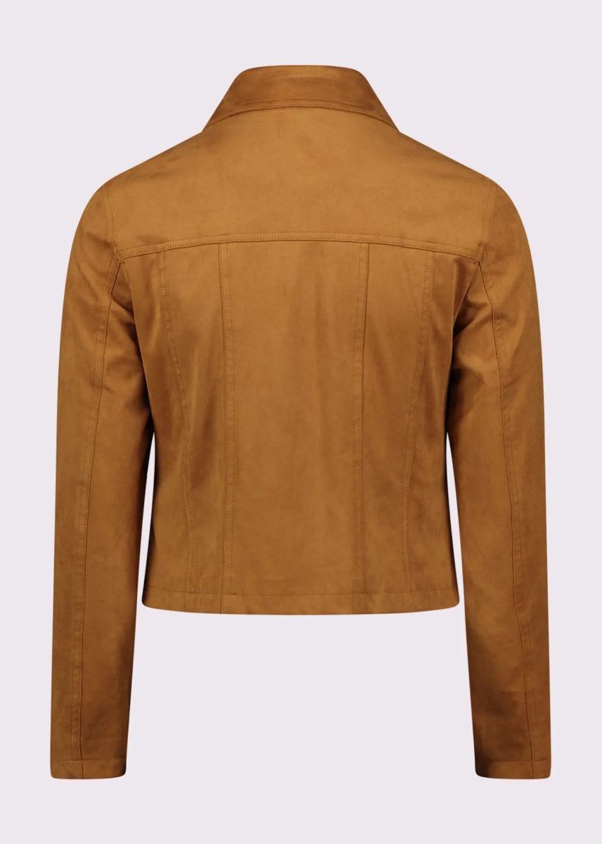 Gaudi Giacca donna marrone con zip Capispalla Donna - Boutique Luisa Trendy