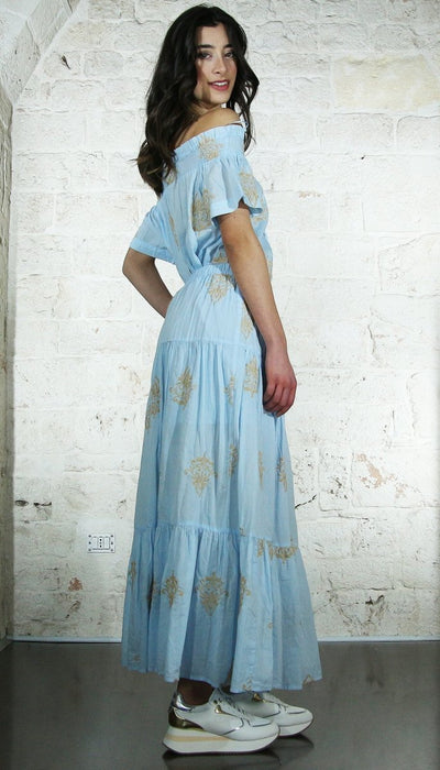 Gaudì Gonna a balze con ricami Gonna - Boutique Luisa Trendy