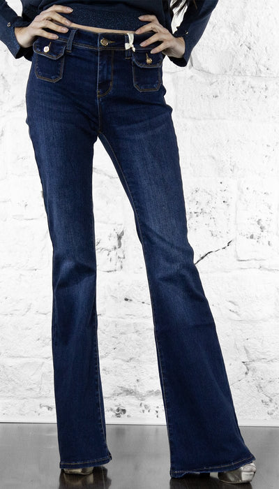 Gaudi Jeans da donna flare elasticizzati Jeans - Boutique Luisa Trendy