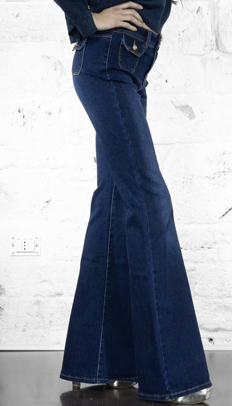 Gaudi Jeans da donna flare elasticizzati Jeans - Boutique Luisa Trendy