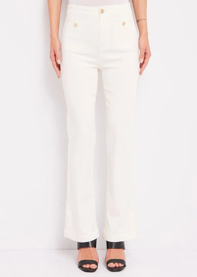 Gaudi jeans Donna Pantaloni flare cropped