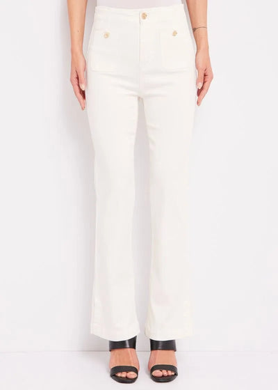 Gaudi jeans Donna Pantaloni flare cropped Pantalone Donna - Boutique Luisa Trendy