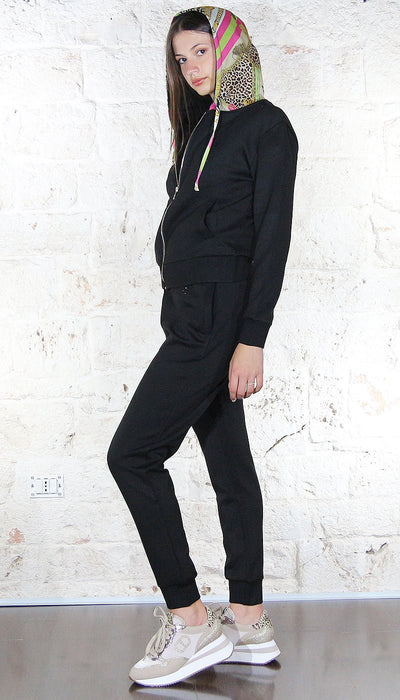 Gaudì Jeans Felpa con cappuccio e zip Felpa - Boutique Luisa Trendy