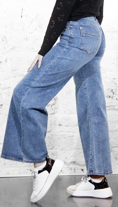 Gaudi Jeans flare bootcut in cotone used Jeans - Boutique Luisa Trendy