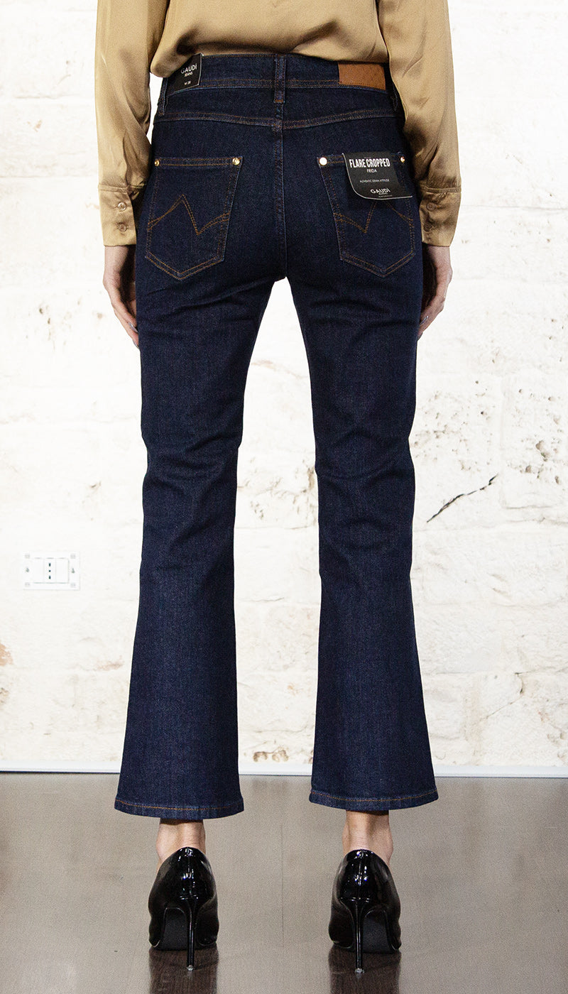 Gaudi Jeans Jeans flare in cotone