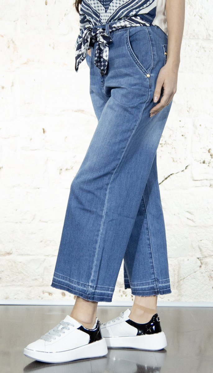 Gaudi Jeans largo cropped Jeans - Boutique Luisa Trendy