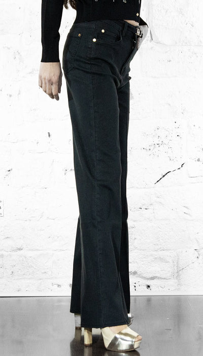 Gaudi Jeans Pantalone in cotone largo Pantalone Donna - Boutique Luisa Trendy