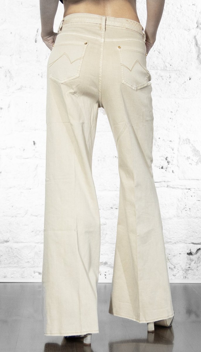 Gaudi Jeans Pantalone in cotone largo Pantalone Donna - Boutique Luisa Trendy