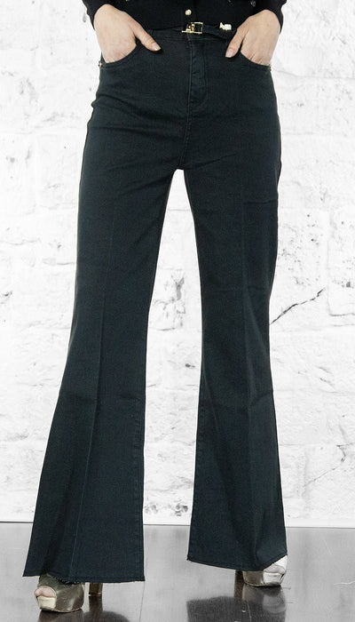 Gaudi Jeans Pantalone in cotone largo Pantalone Donna - Boutique Luisa Trendy