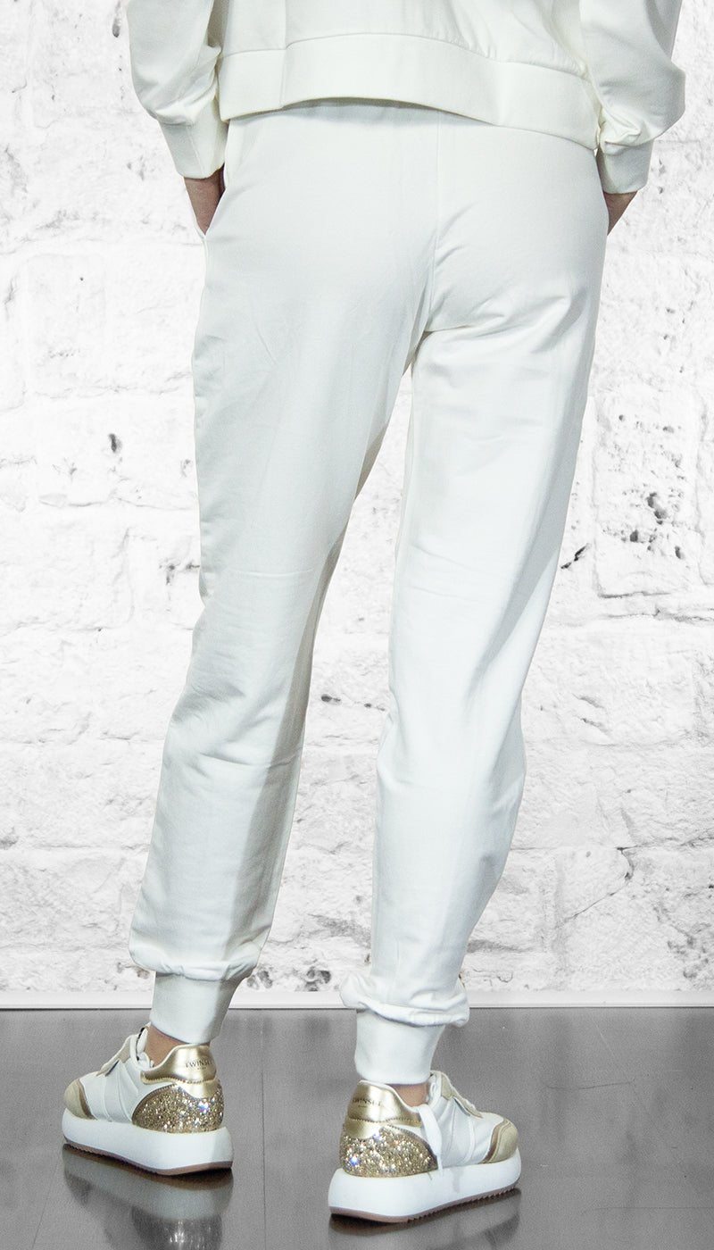Gaudì Jeans Pantalone Tuta bianco 411BD24004 Pantalone Donna - Boutique Luisa Trendy