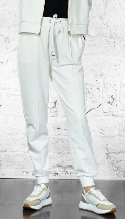 Gaudì Jeans Pantalone Tuta bianco 411BD24004 Pantalone Donna - Boutique Luisa Trendy