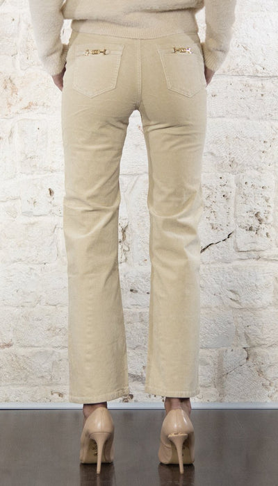 Gaudi Jeans Pantaloni in velluto di cotone Pantalone Donna - Boutique Luisa Trendy