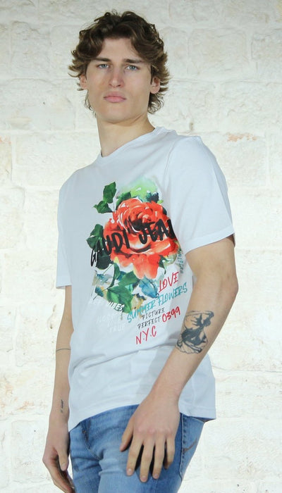 Gaudi Jeans T-shirt con stampa 411GU64082 T-shirt e Polo - Boutique Luisa Trendy