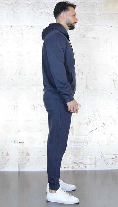 Gaudì Jeans Tuta con cappuccio e zip in caldo cotone Felpa - Boutique Luisa Trendy