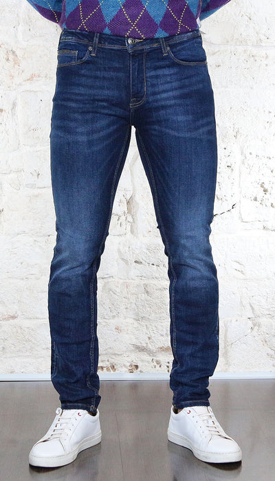 Gaudì Jeans Uomo Jeans skinny in denim scuro