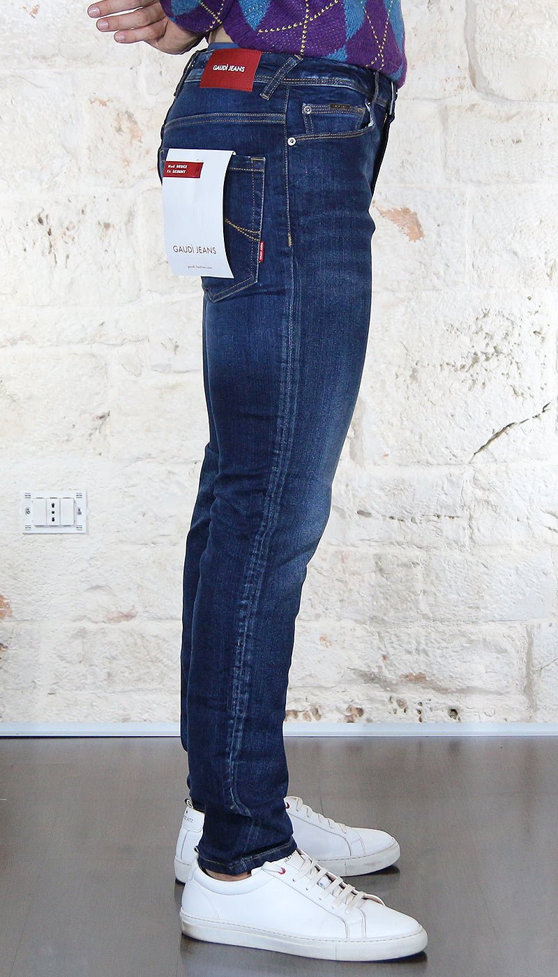 Gaudì Jeans Uomo Jeans skinny in denim scuro Jeans Uomo - Boutique Luisa Trendy