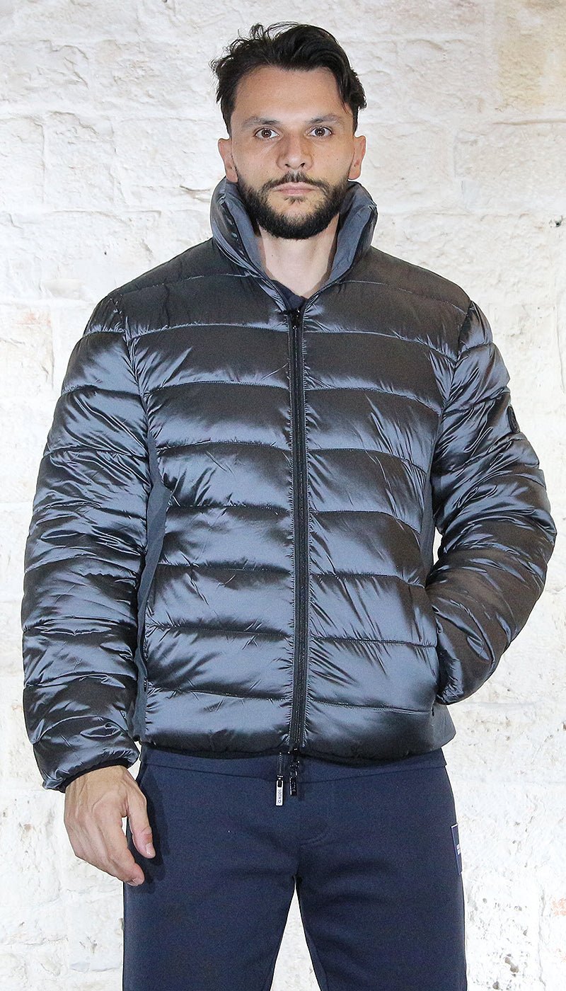 Gaudì Jeans Uomo Piumino corto trapuntato reversibile in tessuto Capispalla Uomo - Boutique Luisa Trendy