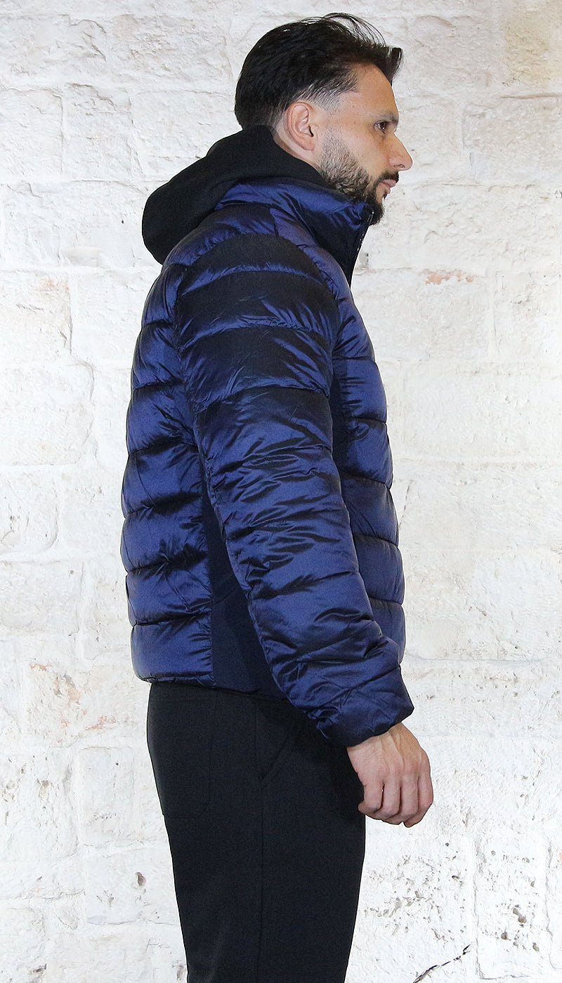 Gaudì Jeans Uomo Piumino corto trapuntato reversibile in tessuto Capispalla Uomo - Boutique Luisa Trendy