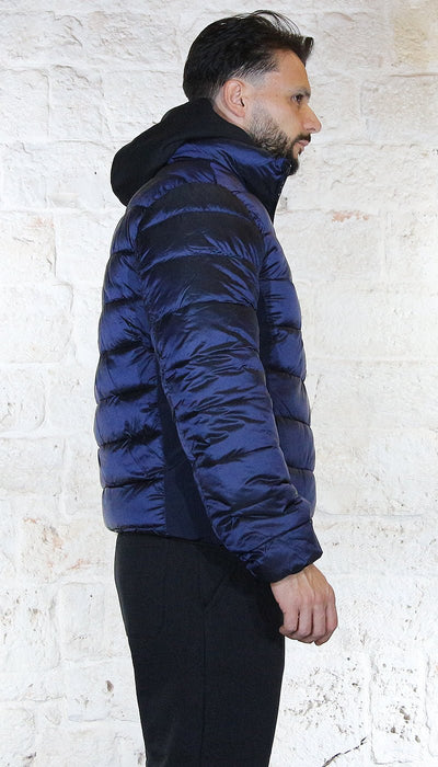 Gaudì Jeans Uomo Piumino corto trapuntato reversibile in tessuto Capispalla Uomo - Boutique Luisa Trendy