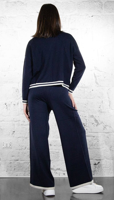 Gaudi Lupetto e pantalone in maglia con bordi a contrasto Maglie e cardigan Donna - Boutique Luisa Trendy