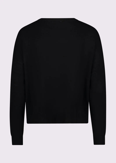 Gaudi Maglia con logo in strass all over Maglie e cardigan Donna - Boutique Luisa Trendy