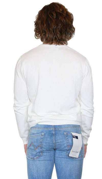 Gaudì Maglia girocollo in cotone a maniche lunghe Maglie e cardigan uomo - Boutique Luisa Trendy