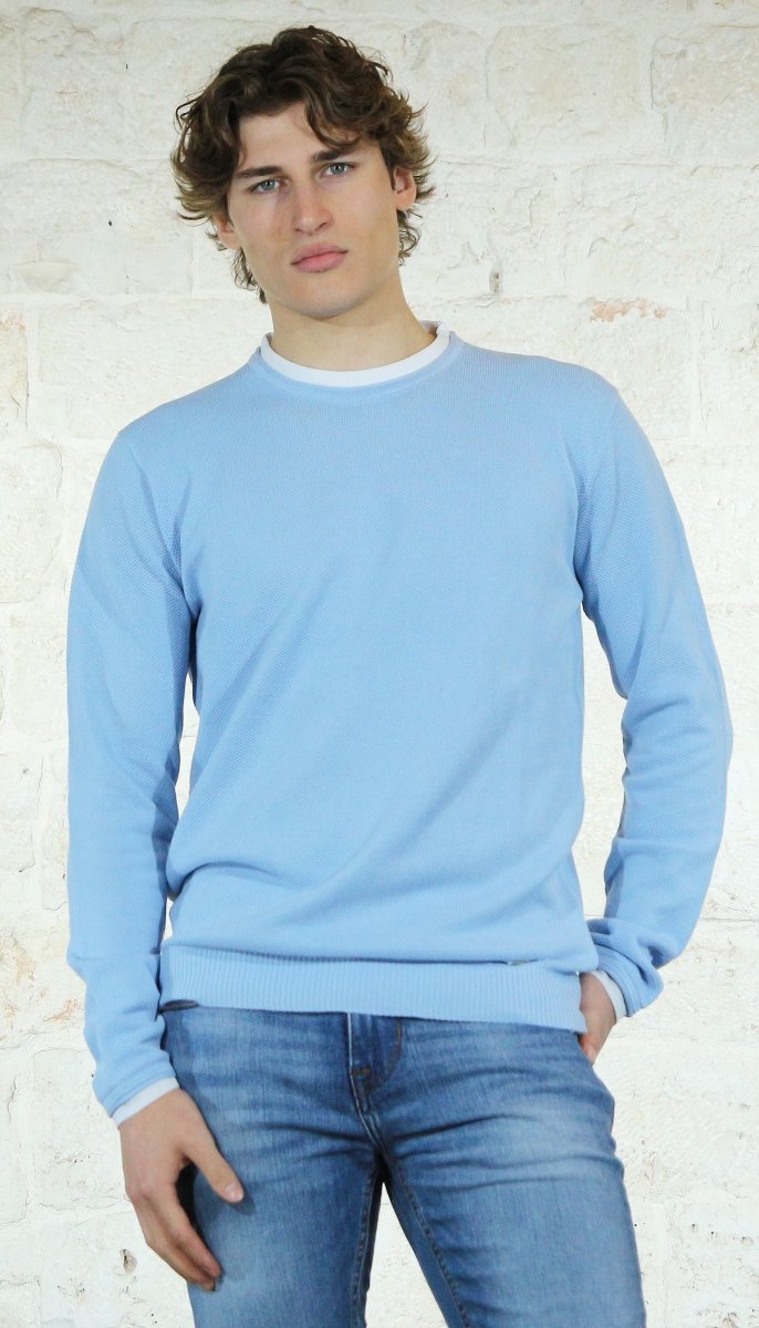 Gaudi Maglia in cotone maniche lunghe Maglie e cardigan uomo - Boutique Luisa Trendy