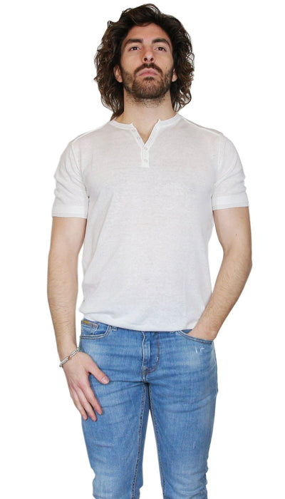 Gaudì Maglia uomo in lino e cotone Maglie e cardigan uomo - Boutique Luisa Trendy
