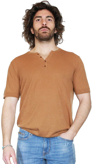 Gaudì Maglia uomo in lino e cotone Maglie e cardigan uomo - Boutique Luisa Trendy
