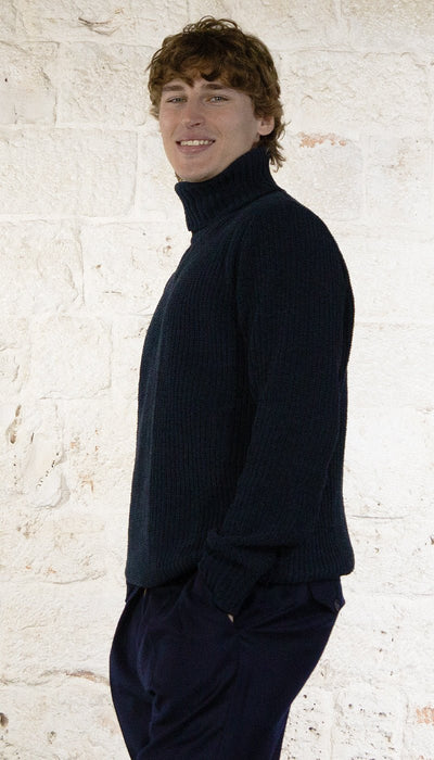 Gaudì Maglione a collo alto a costine Maglie e cardigan uomo - Boutique Luisa Trendy