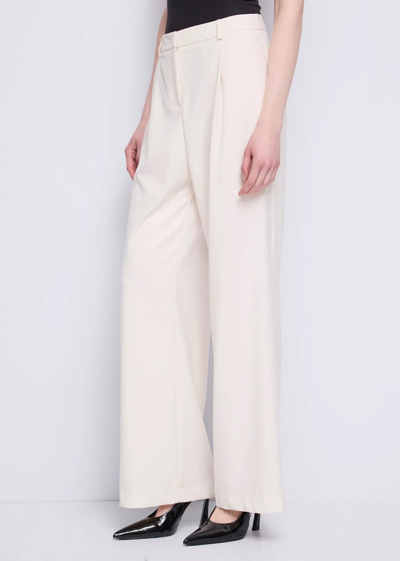Gaudi Pantaloni da donna a vita alta Pantalone Donna - Boutique Luisa Trendy
