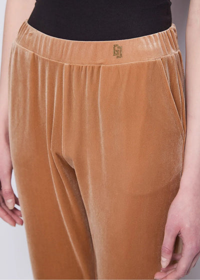 Gaudi Pantaloni da donna in ciniglia con elastico in vita Pantalone Donna - Boutique Luisa Trendy
