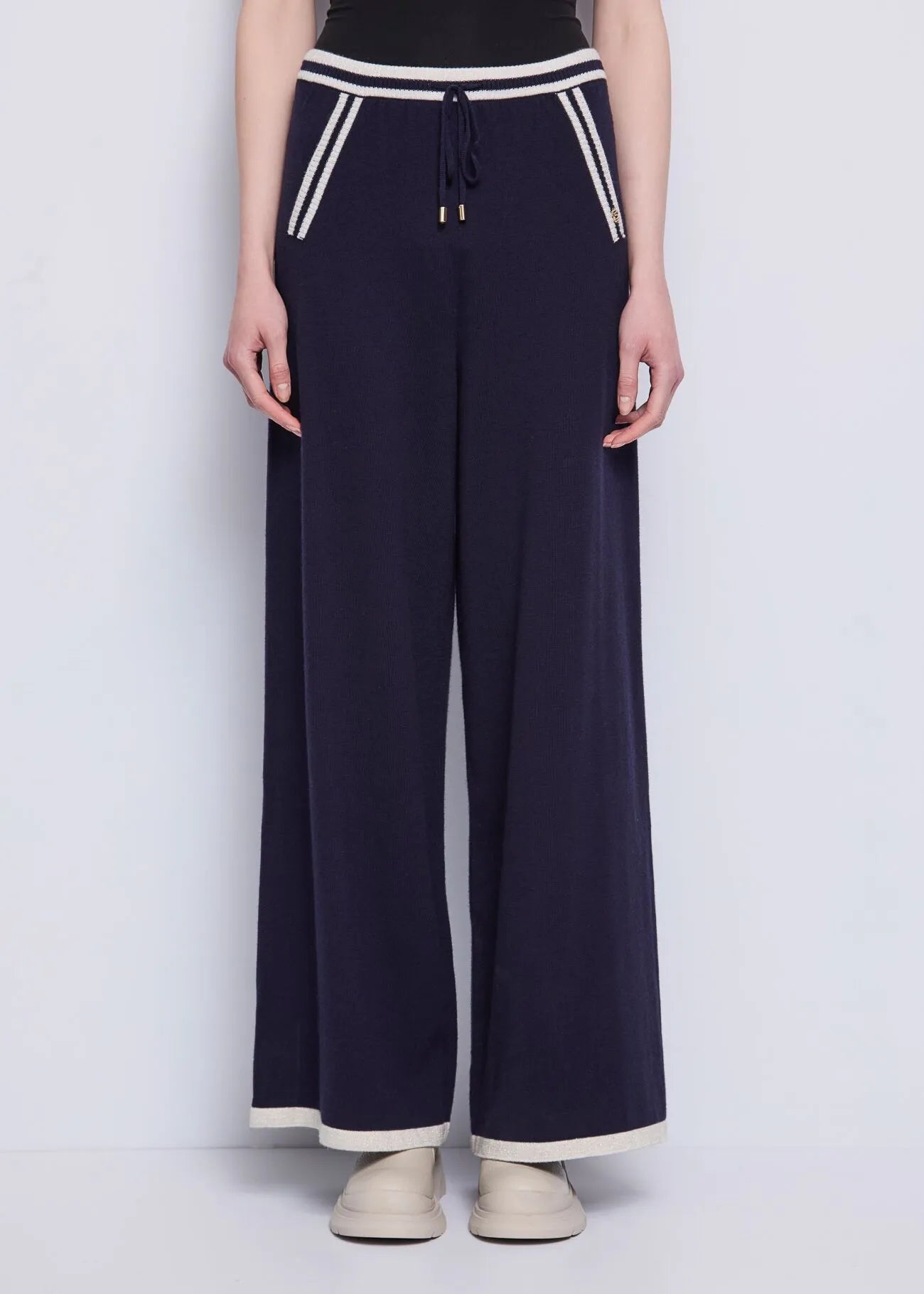 Gaudi Pantaloni da donna in filato con coulisse Pantalone Donna - Boutique Luisa Trendy