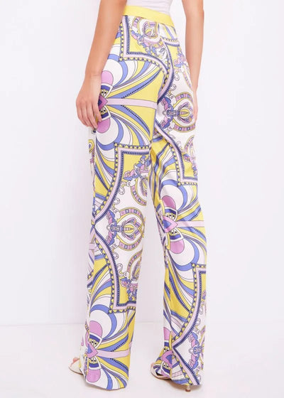 Gaudì Pantaloni in twill stampato Pantalone Donna - Boutique Luisa Trendy