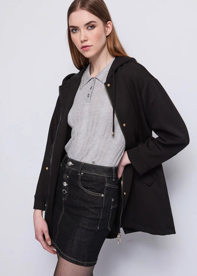 Gaudi Parka da donna in misto cotone con cappuccio Capispalla Donna - Boutique Luisa Trendy
