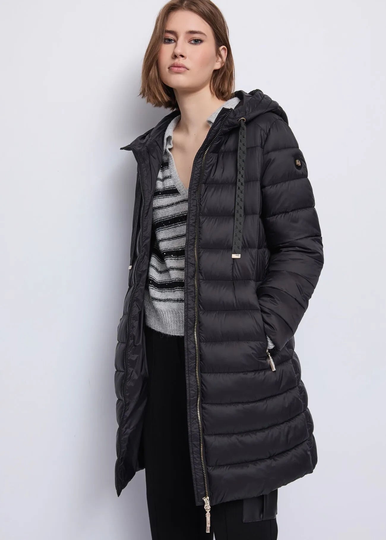Gaudi Piumino da donna trapuntato con cappuccio Capispalla Donna - Boutique Luisa Trendy