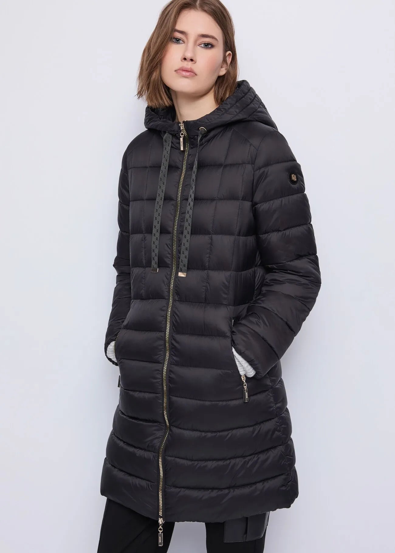 Gaudi Piumino da donna trapuntato con cappuccio Capispalla Donna - Boutique Luisa Trendy