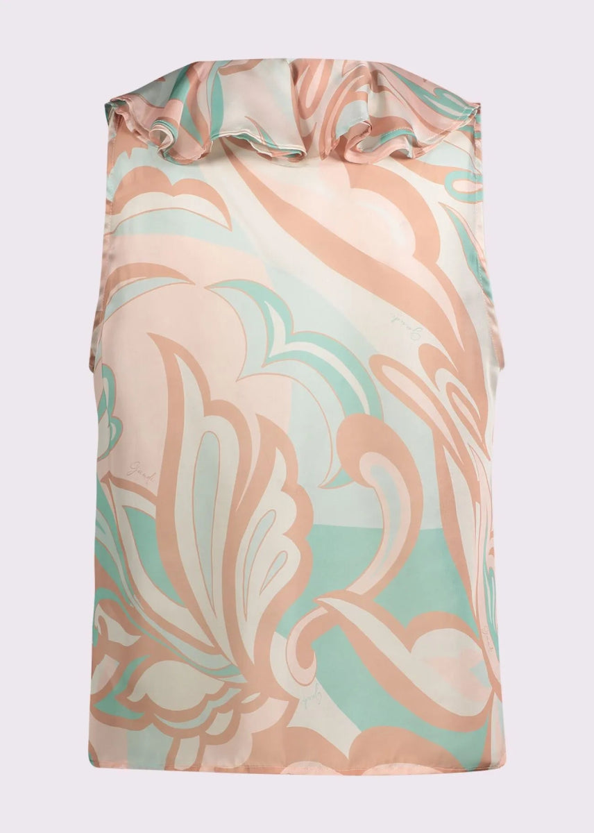 Gaudi Top in chiffon stampato T-Shirt e top - Boutique Luisa Trendy