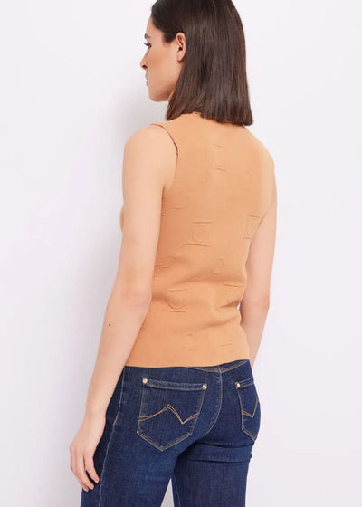 Gaudì Top jacquard collo dolcevita Maglie e cardigan Donna - Boutique Luisa Trendy