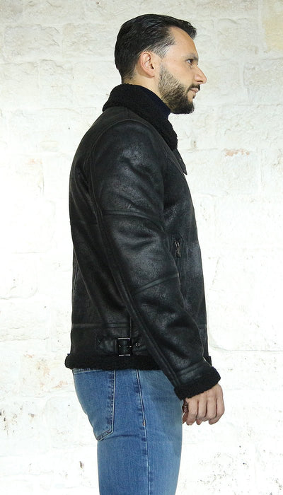 Gaudì Uomo Giubbotto effetto montone Capispalla Uomo - Boutique Luisa Trendy
