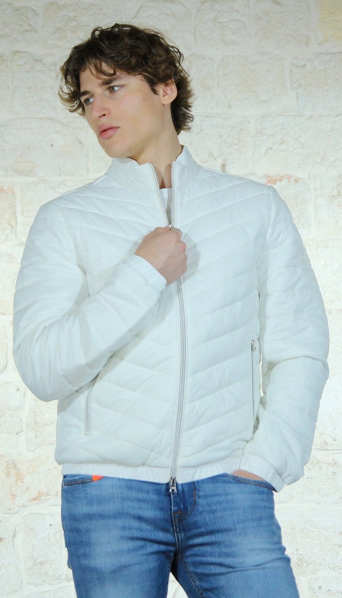 Gaudi Uomo Piumino uomo bianco in nylon Capispalla Uomo - Boutique Luisa Trendy