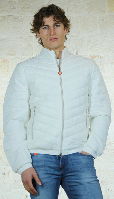 Gaudi Uomo Piumino uomo bianco in nylon Capispalla Uomo - Boutique Luisa Trendy