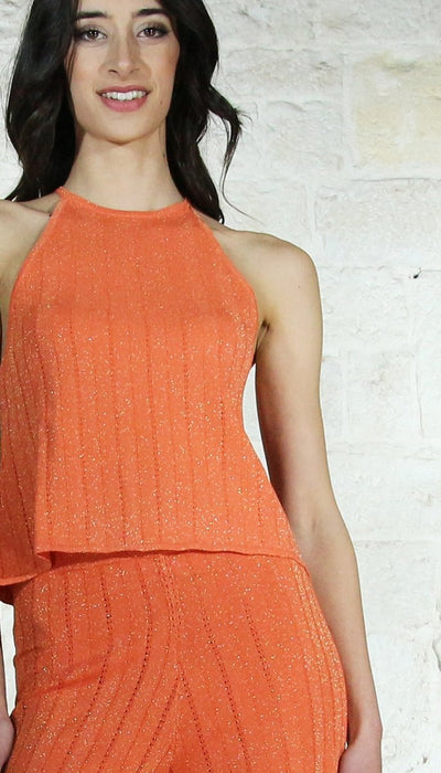Guadi Top e Pantalone in lurex Tailleur - Boutique Luisa Trendy